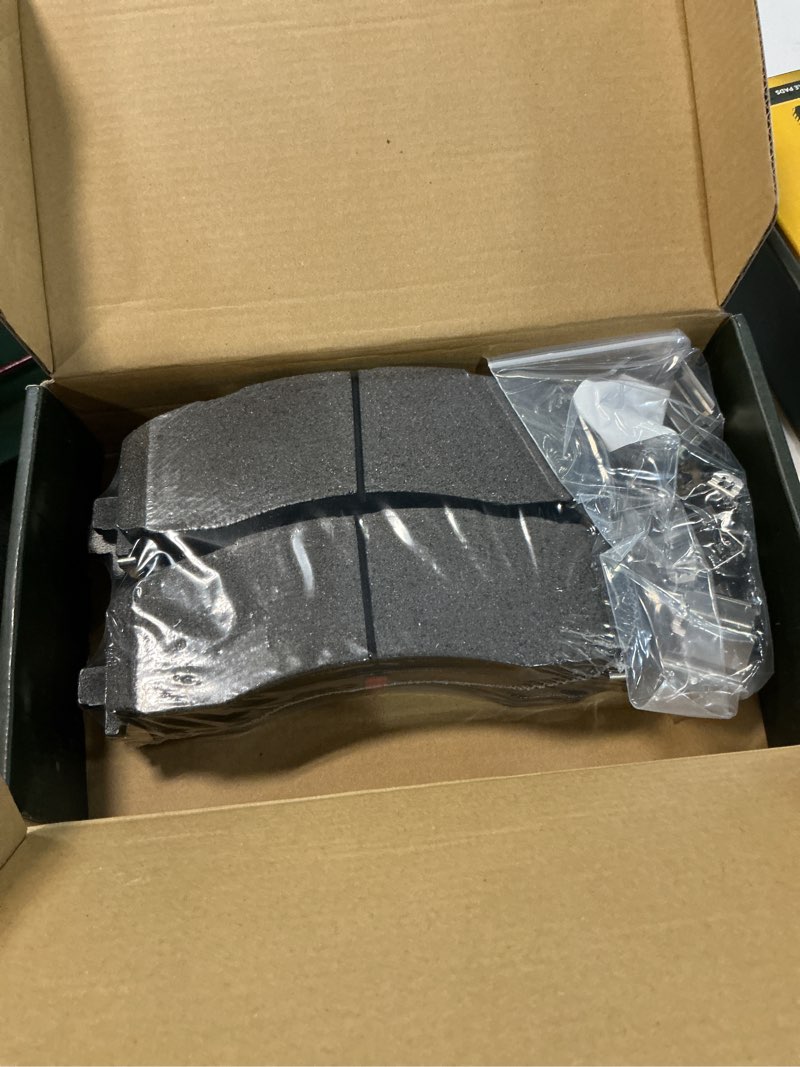 Condition photo showing Good Condition for brake pad compatible with 2019 2020 2021 2022 2023 ram 2500, 2019 2020 2021 2022 2023 ram 3500 oe-grade performance w/hardware-d2225