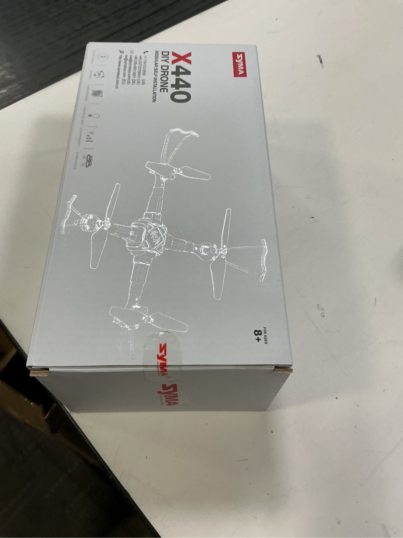 Condition photo showing New/Like New for SYMA Kids Drone with 7-Color LED Light, X440 Indoor Drone for Adults with Altitude Hold, 360°Flip Lightweight RC Helicopter, 2 Batteries Easy to Fly Gift for Kids Beginners Green