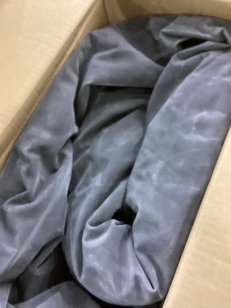 Condition photo showing Good Condition for Intex Inflatable Pull-Out Sofa: Velvety Surface, 2-in-1 Valve, Cupholder, 46" x 88" x 26" - Blow-Up Couch and Folding Queen Size Air Mattress Bed
