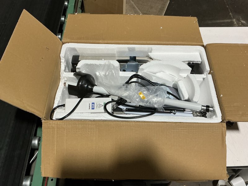 Condition photo showing As Is for tdp far infrared mineral heat lamp, 250w far infrared light, 5-stage timer control, anti-burn, relieves body and facial pain