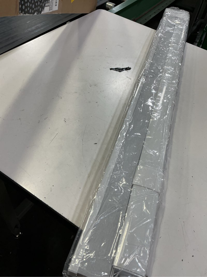 Condition photo showing New/Like New for lazblinds no tools no drill cordless cellular shades, blackout light blocking honeycomb shades for home, thermal insulation blinds for windows, 40" w x 48" h, white blackout-white 40" w x 48" h