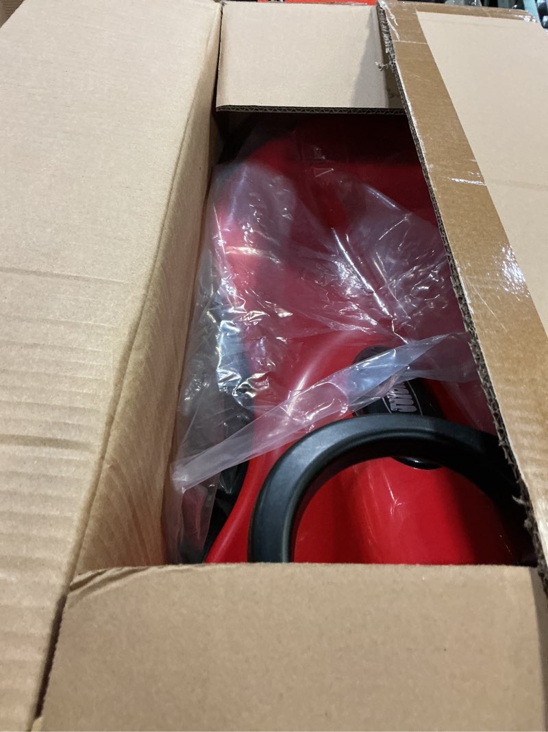 Condition photo showing New/Like New for Joybay Sports Series LED wheeled swing car ——Passion Red, come Fully Assembled!