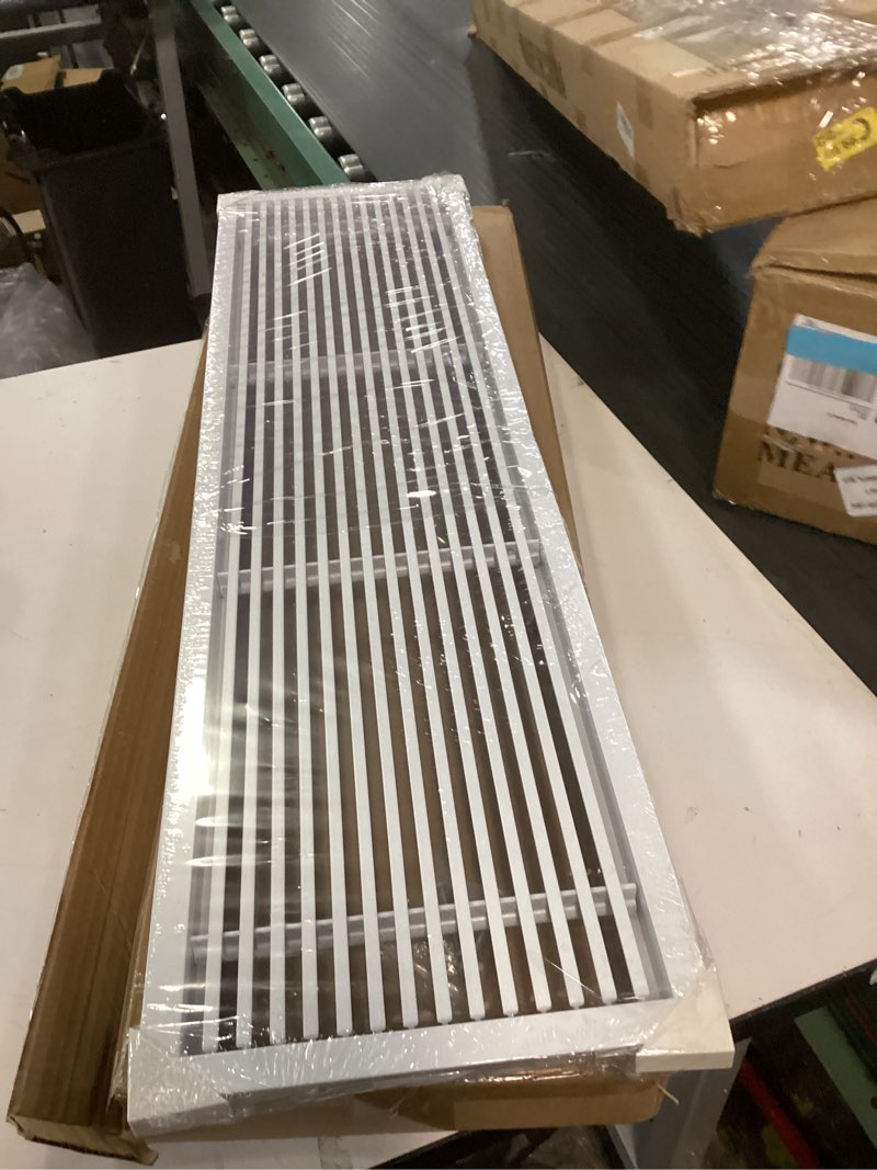 Condition photo showing Good Condition for BJADE'S Linear Bar Air Vent Grille,32" X 8",HVAC Stander Vent Cover Linear Diffuser - Register Grille for Ceiling, Walls & Floors