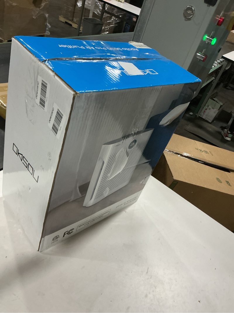 Condition photo showing As Is for 5 Filters Air Purifiers for Home Large Room 1490 Ft², PM2.5 Digital Display Laser Sensor, 50% Energy Saving ECO Mode, H13 True HEPA Filter, Remove 99.97% VOCs Hair Pollen Dander Odor Smoke S630