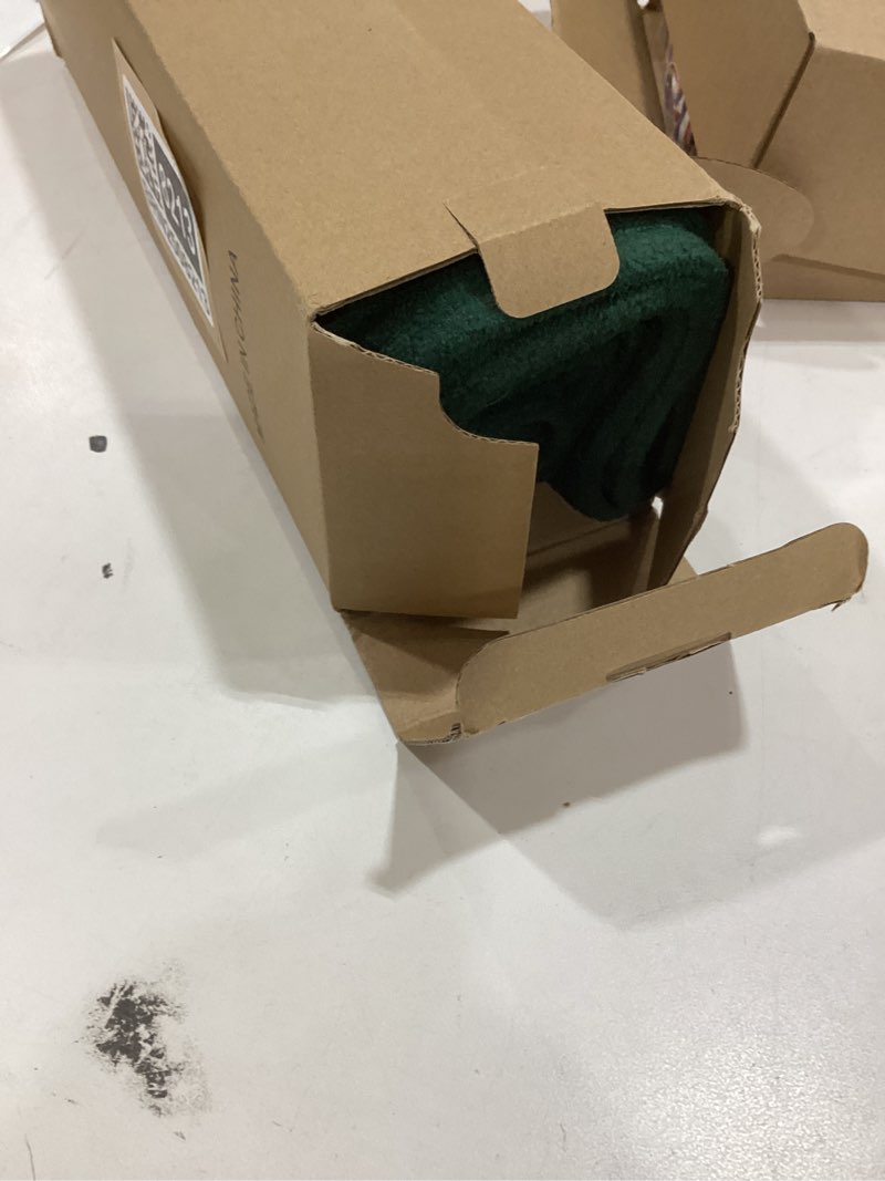 Condition photo showing Good Condition for Kevin Textile Christmas Decorative Pillow Covers Dark Green 24x24 Inch Pack of 2 Soft Boucle Textured Waterproof Euro Pillowcases Accent Pillows for Couch Sofa Chair Bed Home Decor Indoor Outdoor 24" x 24" (Pack of 2) Dark Green