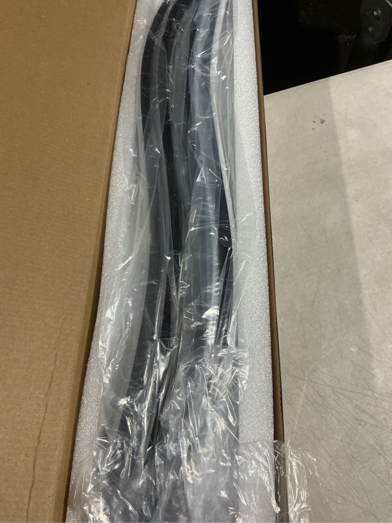 Condition photo showing Good Condition for Modern LED Wall Sconce Set of Two with Remote Control, Stepless Colors 3000K-6000K & Dimming Black Wall Light with LED Wall Lamp for Bedroom Living Room Bathroom Hallway 39.4inch Length 3000K-6000K with Remote 39.4inch Hard-Wired