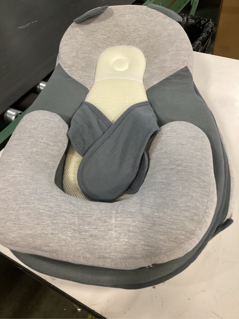 Condition photo showing Good Condition for Rootling Baby Feeding Pillow, Anti Overflow Feeding Pillow for Reducing Spit-Up, Safety Nursing Pillow, Baby Lounger Reflux Wedge Breastfeeding, Removable top and Bottom