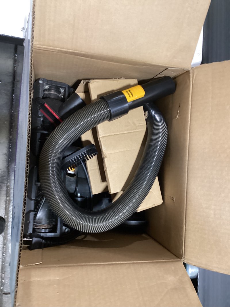 Condition photo showing As Is for eureka neu182b powerspeed bagless upright vacuum cleaner, purple purple neu182b with washable filter