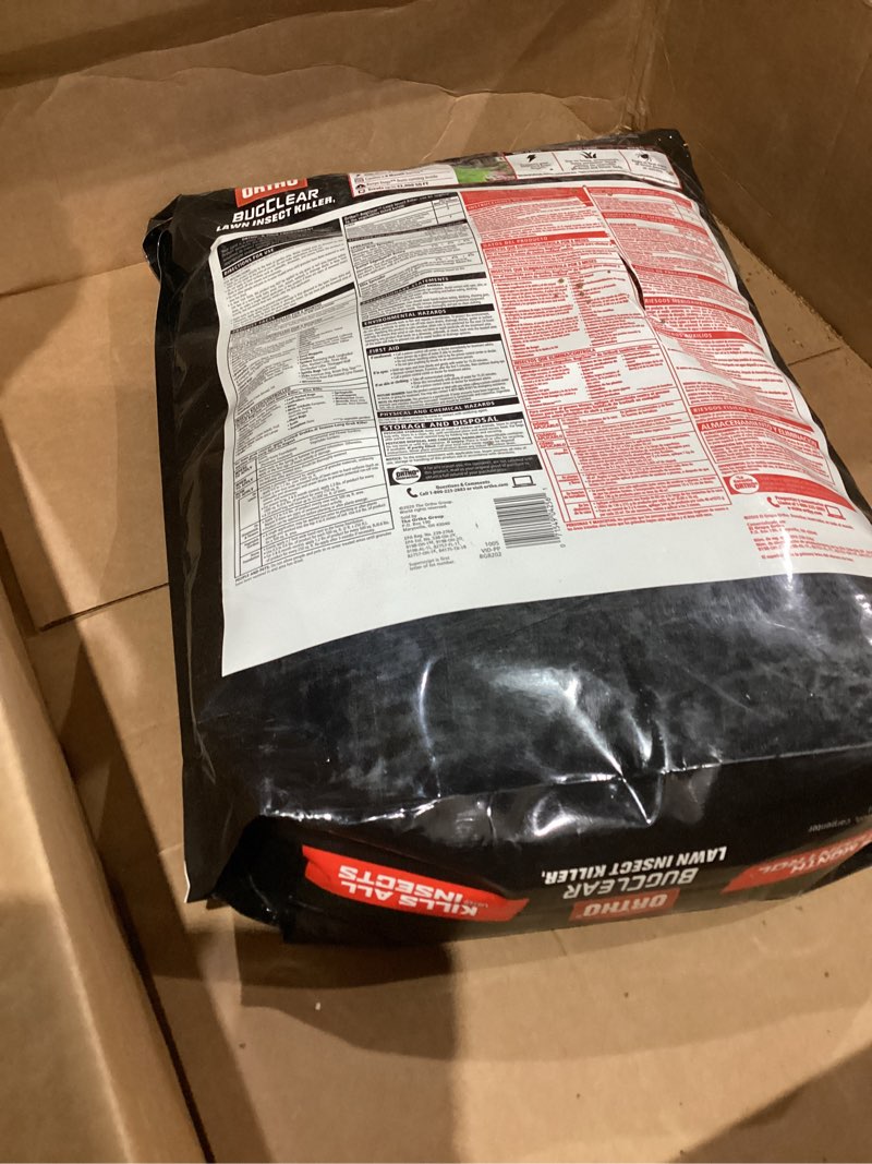 Condition photo showing Good Condition for ortho bugclear lawn insect killer1: treats up to 33,000 sq. ft., protect your yard & garden against ants, spiders, ticks, armyworms, fleas & grubs, 20 lbs.