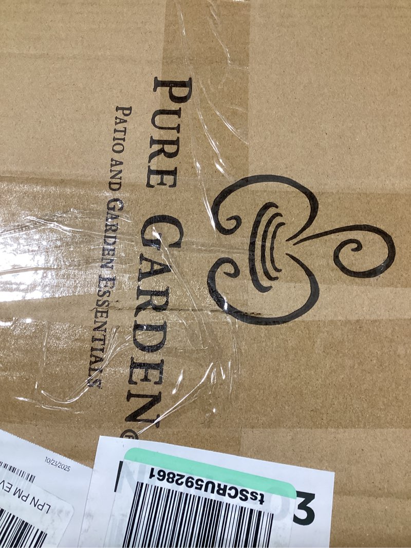 Condition photo showing New/Like New for 3-Shelf Corner Cabinet – Storage Cupboard with Stylish Shutter Doors and Adjustable Shelves for Kitchen or Bathroom Furniture by Lavish Home (White) Pack of 2 White Planter Box