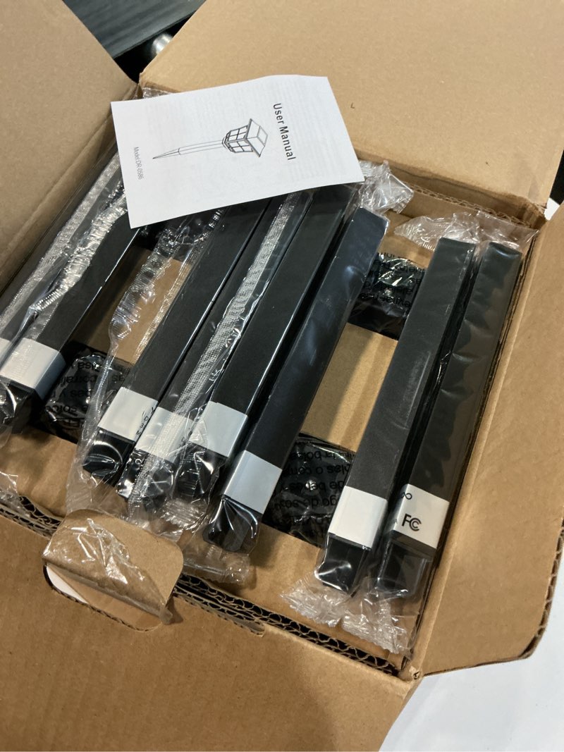 Condition photo showing Good Condition for solar pathway lights, 8 pack outdoor waterproof light, solar powered garden landscape lighting, 3000k warm white led, auto on/off, outside decor lights for garden, walkway, driveway, lawn