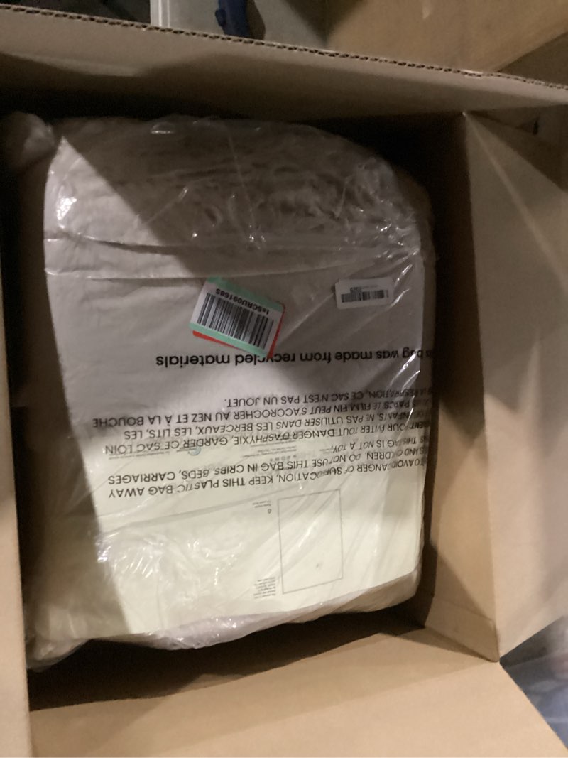 Condition photo showing New/Like New for unhide marshmallow - faux fur blanket - heavy weight, extra soft blanket - made from recycled materials - machine washable - medium (60" x 80") - beige bear medium - 60" x 80" beige bear