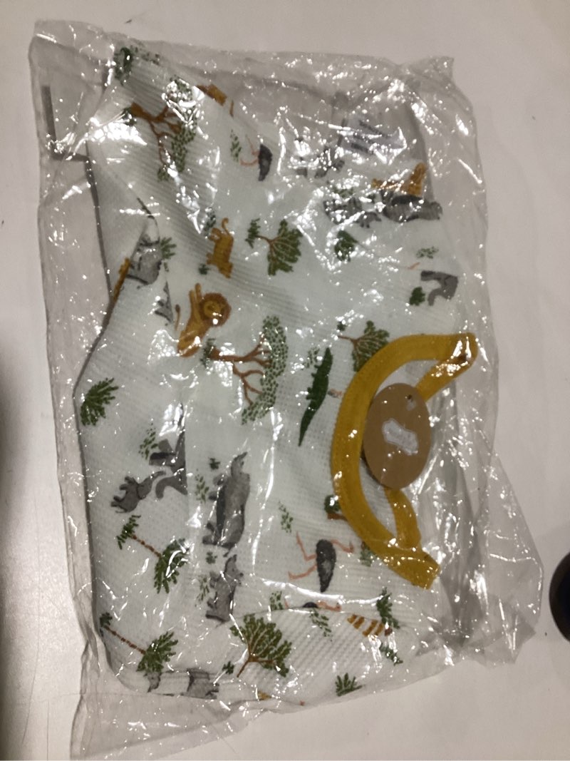 Mud Pie Baby Safari Print Shortall; 6-9 Months