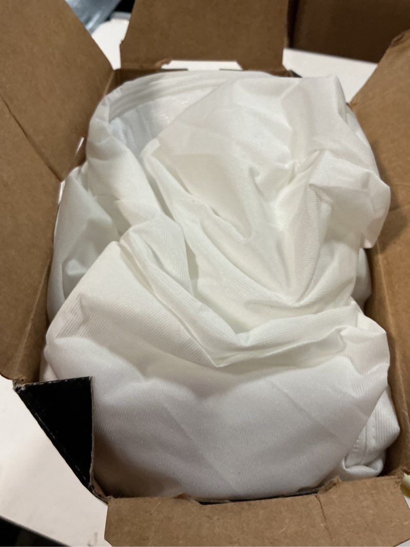 Condition photo showing Good Condition for allerease platinum zip-off top waterproof mattress protector full size 360 degree zipper allergen barrier temperature balancing luxurious plush top separately machine washable mattress cover (white)