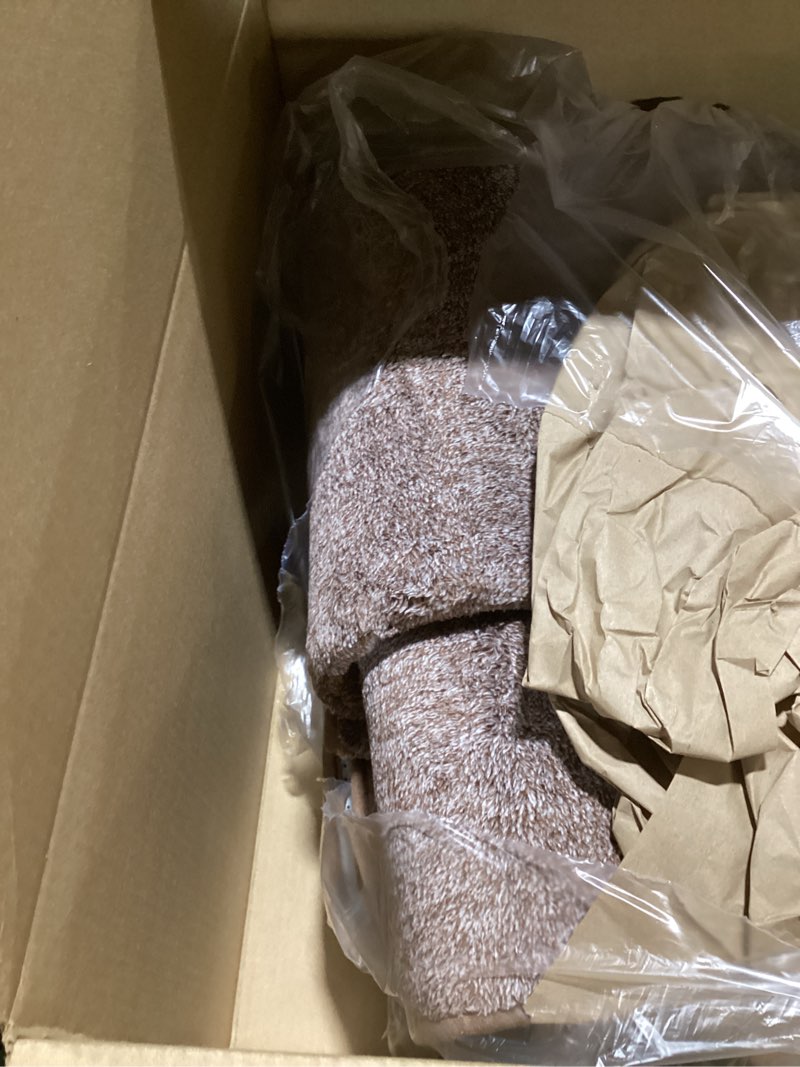 Condition photo showing Good Condition for AROGAN Washable 5×7 Living Room Rug, Modern Area Rugs with Soft Memory Foam for Bedroom, Minimalist Non-Slip Indoor Floor Carpet for Dining Room Office Kids Playroom Decor, Matte Brown 5' x 7' (Rectangular) Matte Brown