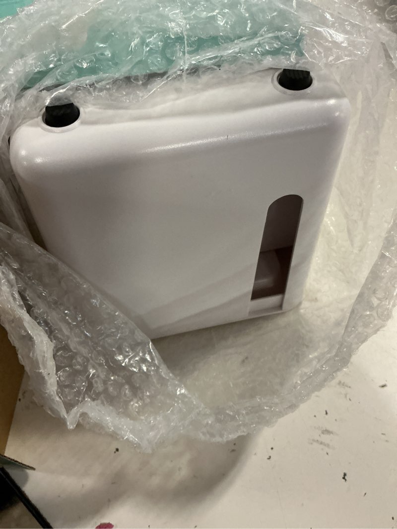Condition photo showing Good Condition for power strip cover and outlet cover box - effectively baby proofs power strip on floor or wall, protects small hands & fingers, cover box and outlet cover box (white-bundle) white power strip cover box + outlet cover box