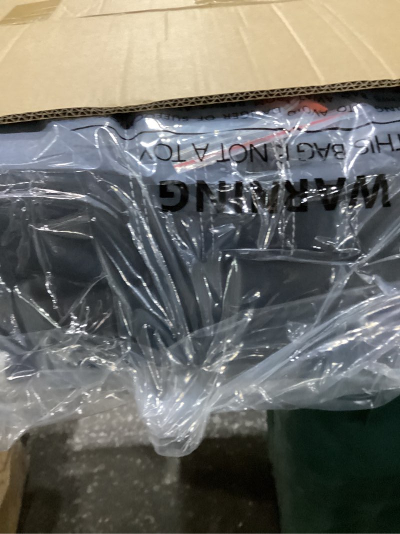 Condition photo showing New/Like New for 1: 1 Custom Fit for Tesla Model Y Seat Covers 2024 2023 2022, Breathable Leather Car Seat Covers Full Set 7-Seater - Blackwhite Model Y - 7 Seater Full Set BlackWhite