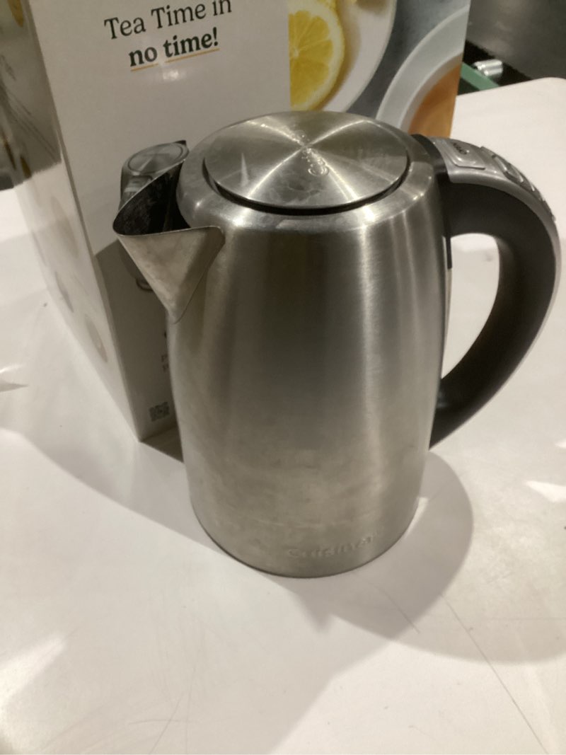 Condition photo showing Good Condition for cuisinart perfectemp cordless electric kettle with preset temperature controls
