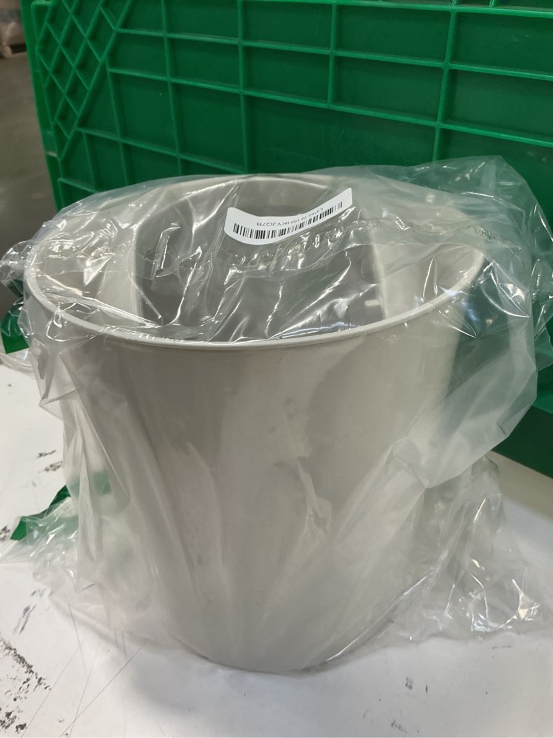 Condition photo showing New/Like New for Umbra 1.25 Gallon Mini Waste Can with Removable Swing-Top Lid - Small Garbage Bin for Kitchen, Bathroom, Bedroom, Office - Compact Trash Can Fit Under Tables & Counters - Linen