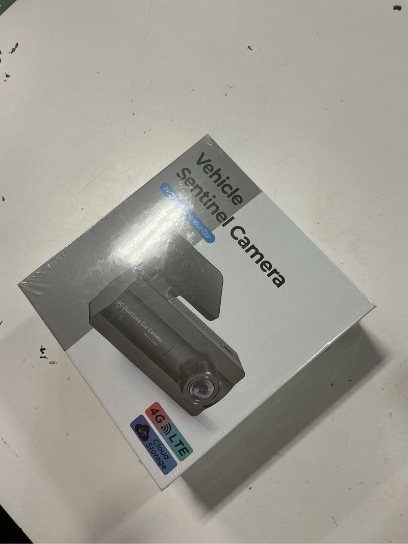 Condition photo showing New/Like New for 4g lte dash cam front inside, dual fhd live-view and instant alerts via app, cellular car camera with 24/7 parking mode, ir night vision, no screen, ai detection dashcam for cars, gps