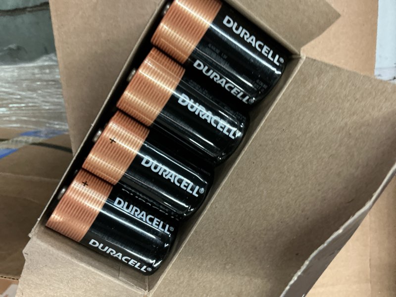 Condition photo showing Good Condition for duracell® coppertop d alkaline batteries, box of 12