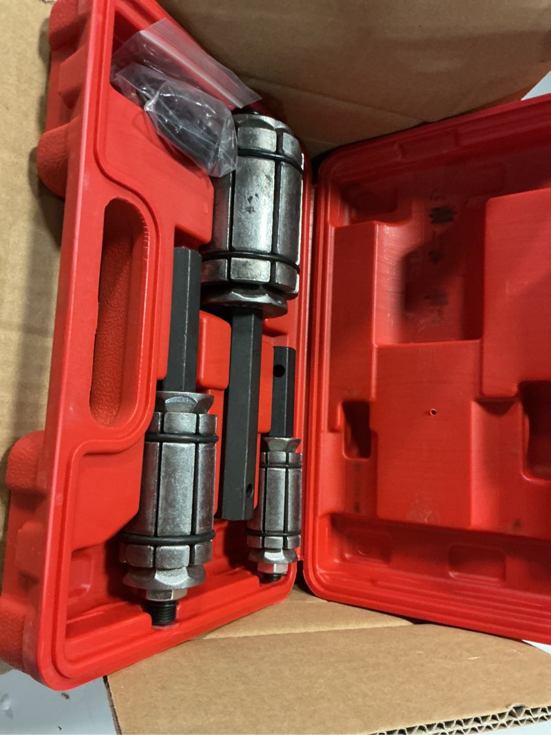 Condition photo showing Good Condition for scitoo 3-pieces pipe expander tool set 1/18'' to 3-1/2'', tail pipe expander compatible with most vehicles and trucks