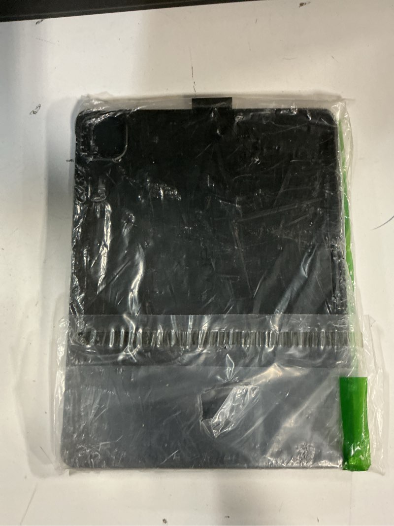 Condition photo showing As Is for typecase Touch Keyboard Case for iPad Air 11-inch(M3/M2, 2025/2024) & iPad Pro 11(4th/3rd/2nd/1st Gen), Multi-Touch Trackpad, 11-Color Backlight, 360°Rotatable for iPad Air 5/4th Gen, Black Black iPad Air 11 M3/M2/iPad Pro 11 (2018-2022)/ Air 5/4