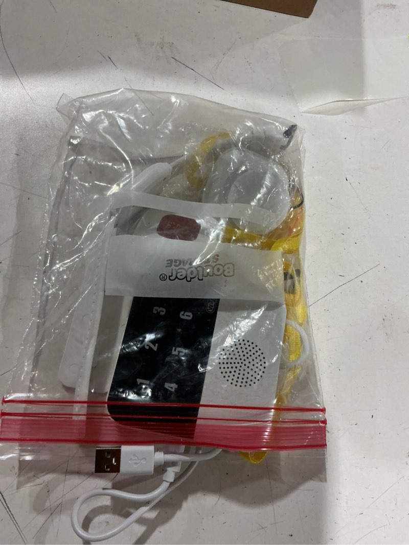 Condition photo showing As Is for pilsamas wifi caregiver pager smart call system - display caller id & app alerts, no monthly fee, ip65 waterproof wristband + 2 call buttons, emergency alert button for elderly at home & nursing care 1 hub+1 wristband+2 buttons