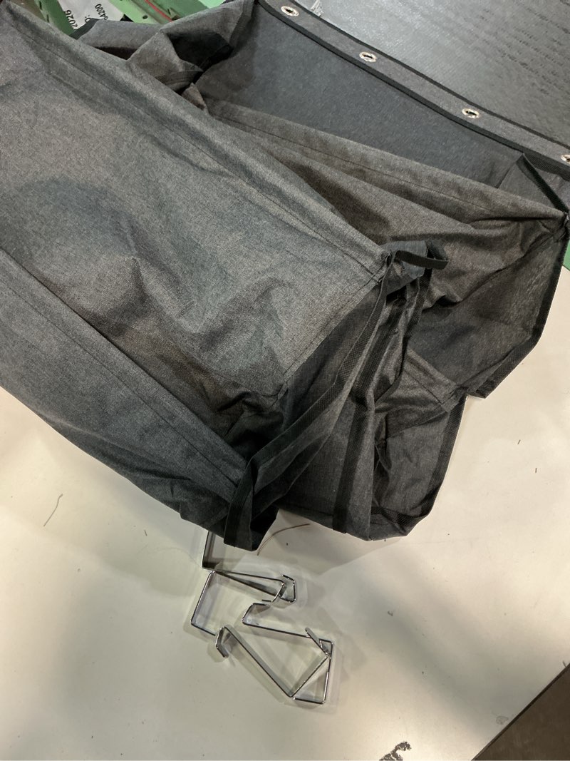 Condition photo showing Good Condition for SLEEPING LAMB Over The Door Shoe Organizer for Closet with Large Deep Pockets, Narrow Shoe Rack for Door Hanging Boots Storage, Black Black 64.5''