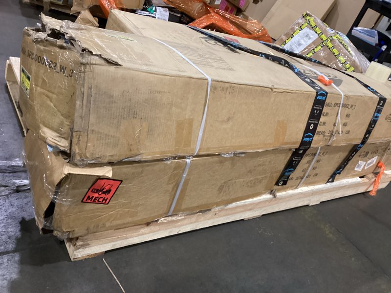 Condition photo showing As Is for COBIZI 10x20 Party Tent Heavy Duty, 10x20 Tent with Removable Sidewalls & 4 Built-in Sandbags, Commercial White Tent, UV 50+, Waterproof, White 10'x20'(2 boxes)