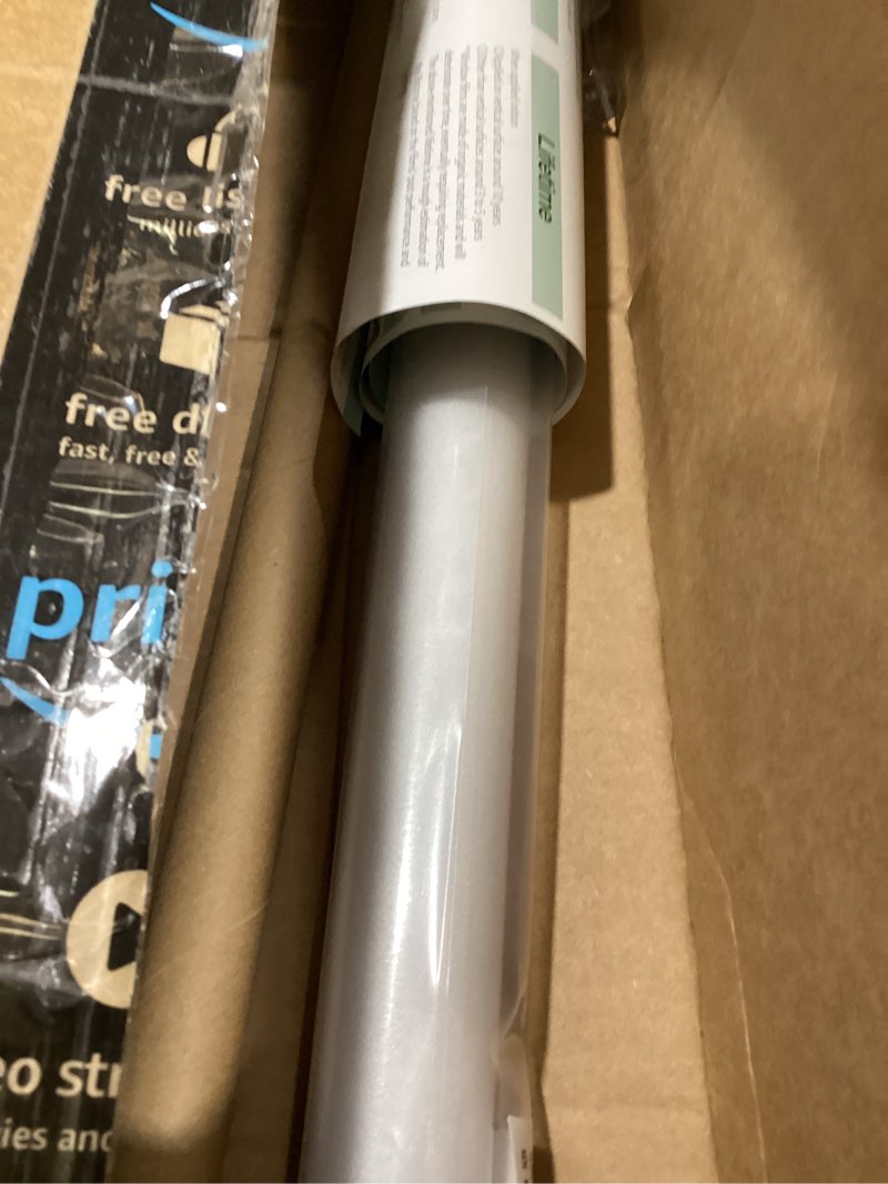 Condition photo showing Good Condition for kespen window privacy film frosted glass heat control uv blocking privacy window film for glass windows static cling non-adhesive door coverings decals for bathroom home office, 23.6 inch x 6.5 feet total frosted 23.6 inch x 6.5 feet