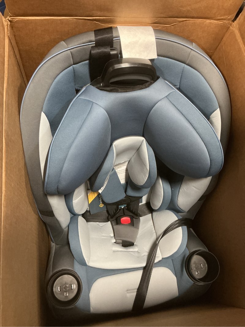 Condition photo showing Good Condition for safety 1st grow and go all-in-one slim convertible car seat, rear facing, 5-40 lbs, forward facing (30–65 lbs), high back booster seat 40-100 pounds, alaskan blue alaskan blue original