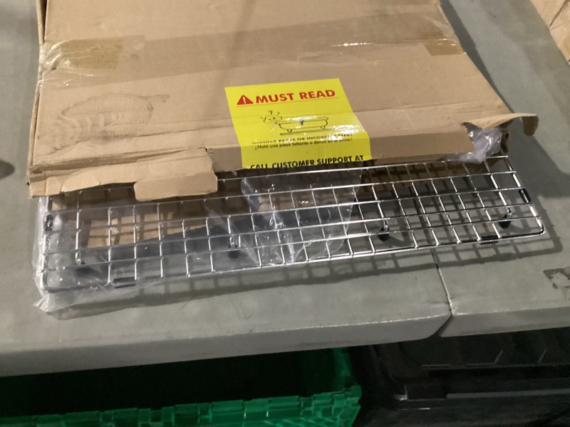 Condition photo showing Good Condition for serene valley sink bottom grid 21" x 15-1/2", centered drain with corner radius 3/8", sink protector svh2116c