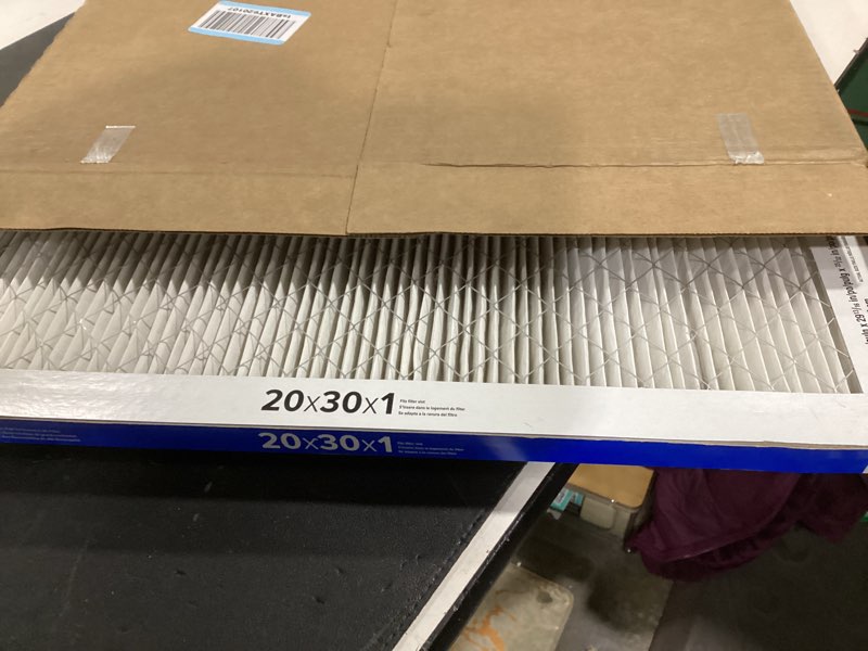 Condition photo showing New/Like New for filtrete 20x30x1 ac furnace air filter, merv 13, mpr 1900, premium allergen, bacteria & virus filter, 3-month pleated 1-inch electrostatic air cleaning filter, 2-pack (actual size 19.81x29.81x0.78 in)