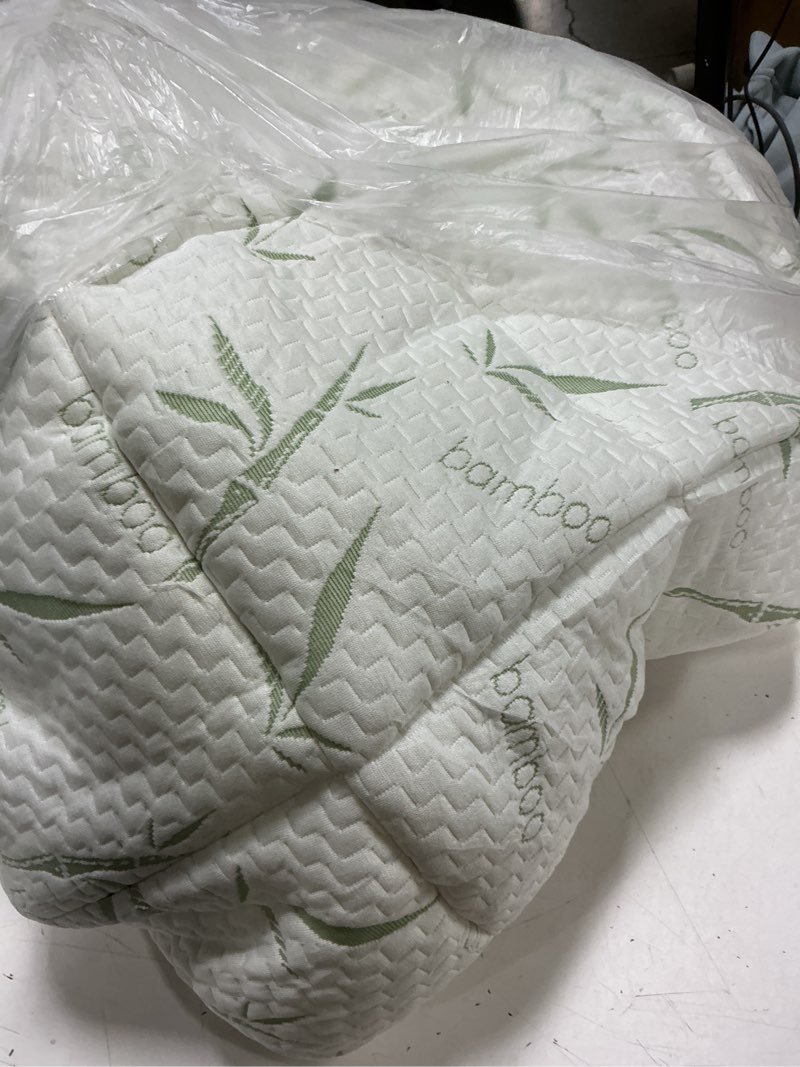 Condition photo showing As Is for Utopia Bedding Premium Bamboo Waterproof Mattress Protector Queen 340 GSM, Fits 17 Inches Deep, Mattress Cover, Breathable, Fitted Style with Stretchable Pockets