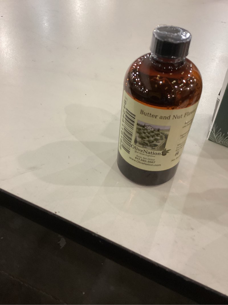 Butter and nut flavor