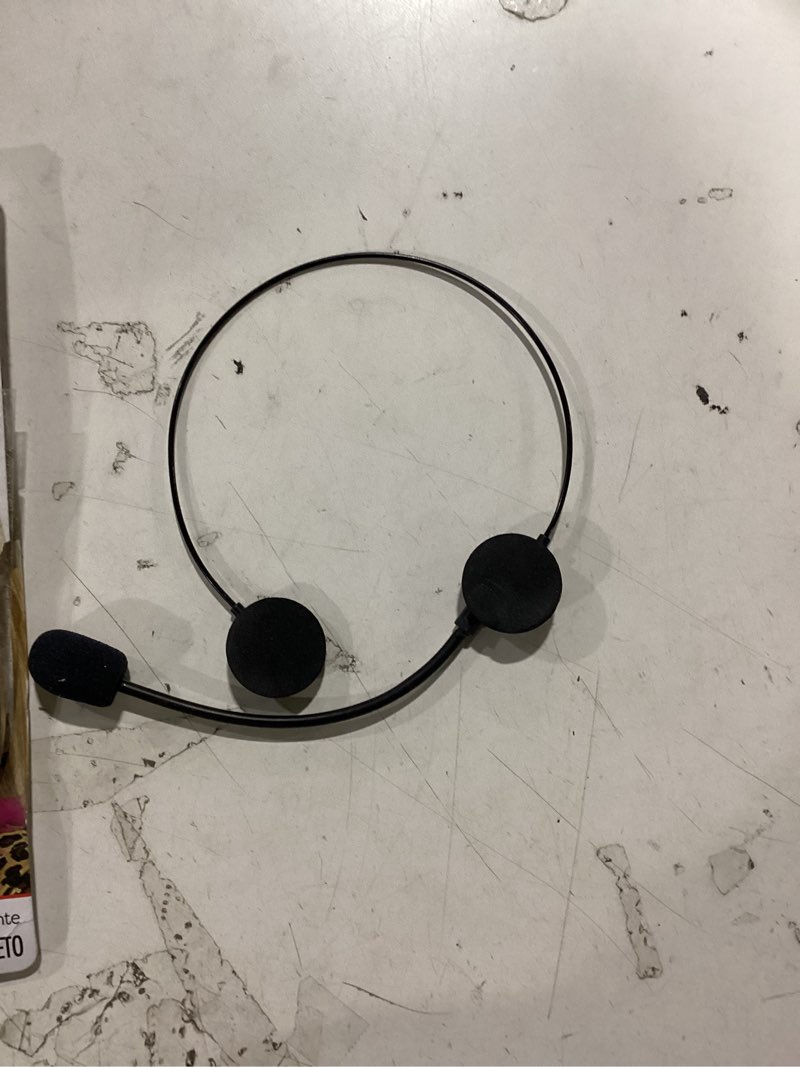 Condition photo showing As Is for Rubies Rock Star Headset Novelty Prop for Kids, Unisex No Size