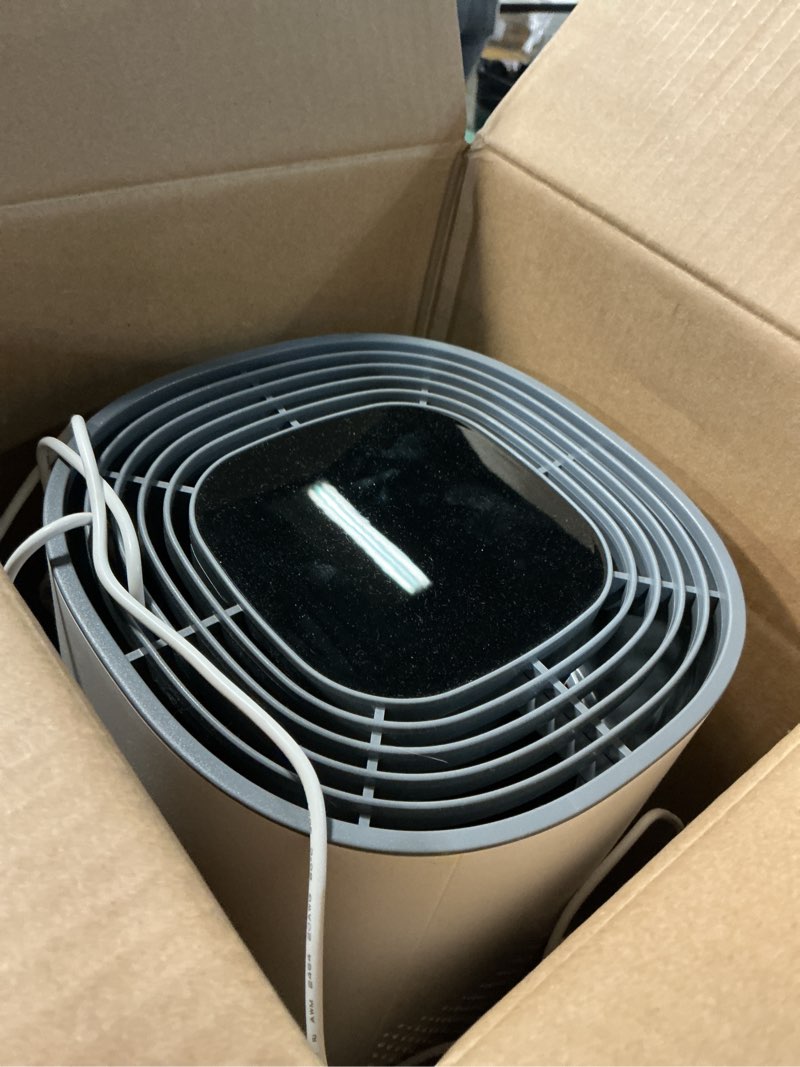 Condition photo showing item condition for Clorox HEPA Air Purifiers for Home, True HEPA Filter, Medium Rooms Up to 1,000 Sq Ft, Removes 99.9% of Mold, Viruses, Wildfire Smoke, Allergens, Pet Allergies, Dust, AUTO Mode, Whisper Quiet