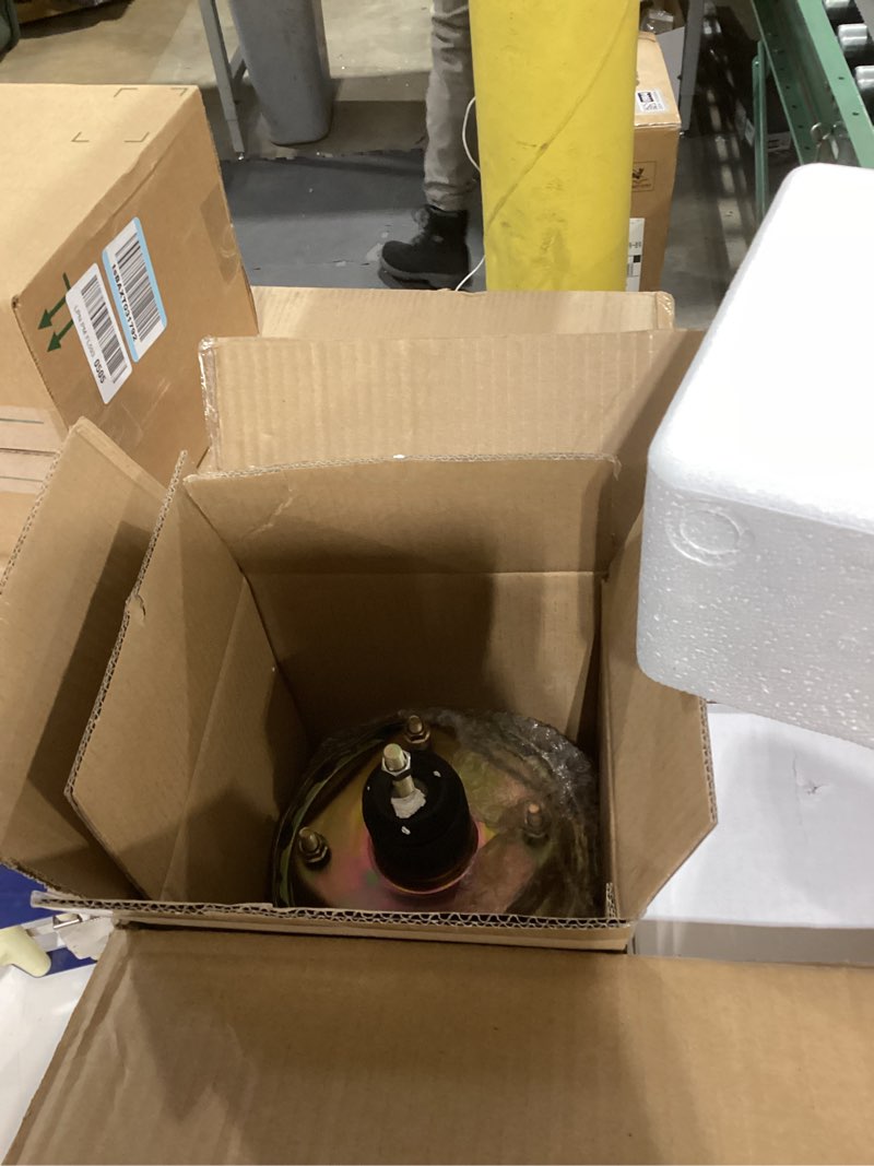 Condition photo showing Good Condition for 7 Inch Zinc Dual Power Brake Booster Kit With 1 Inch Bore Bail Top Master Cylinder Kit Booster Conversion Kit RSRB03123