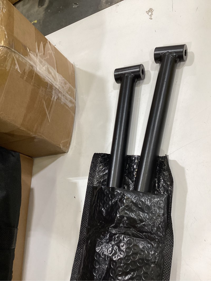 Condition photo showing Good Condition for dreyoo 2 pack lawn mower deck locator rod replacement compatible with bad boy zt series, zt elite and mz magnum, heavy duty 1.1" deck locator bar pin for 42", 48", 54" and 60" mower decks
