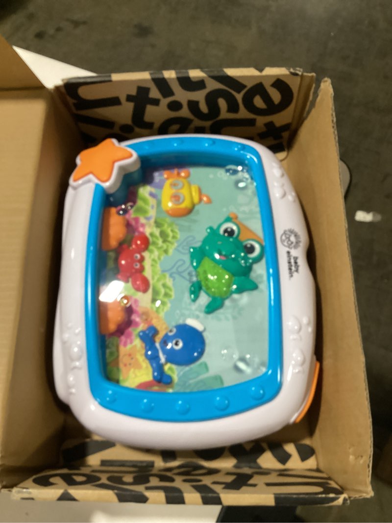 Condition photo showing As Is for Baby Einstein Sea Dreams Soother Musical Crib Toy and Sound Machine, Newborn and up Neutral