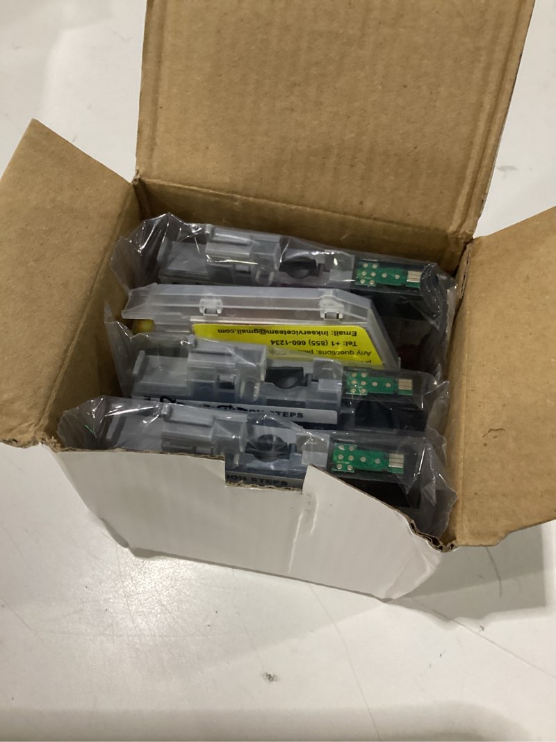 Condition photo showing As Is for lc401xl lc401 mfc-j1010dw ink cartridges for brother printer lc 401xl 401 xl ink cartridge compatible for mfc j1010dw mfc-j1170dw mfc-j1800dw mfc-j1012dw series printer (4-pack high yield, upgraded) lc401xl 4-pack