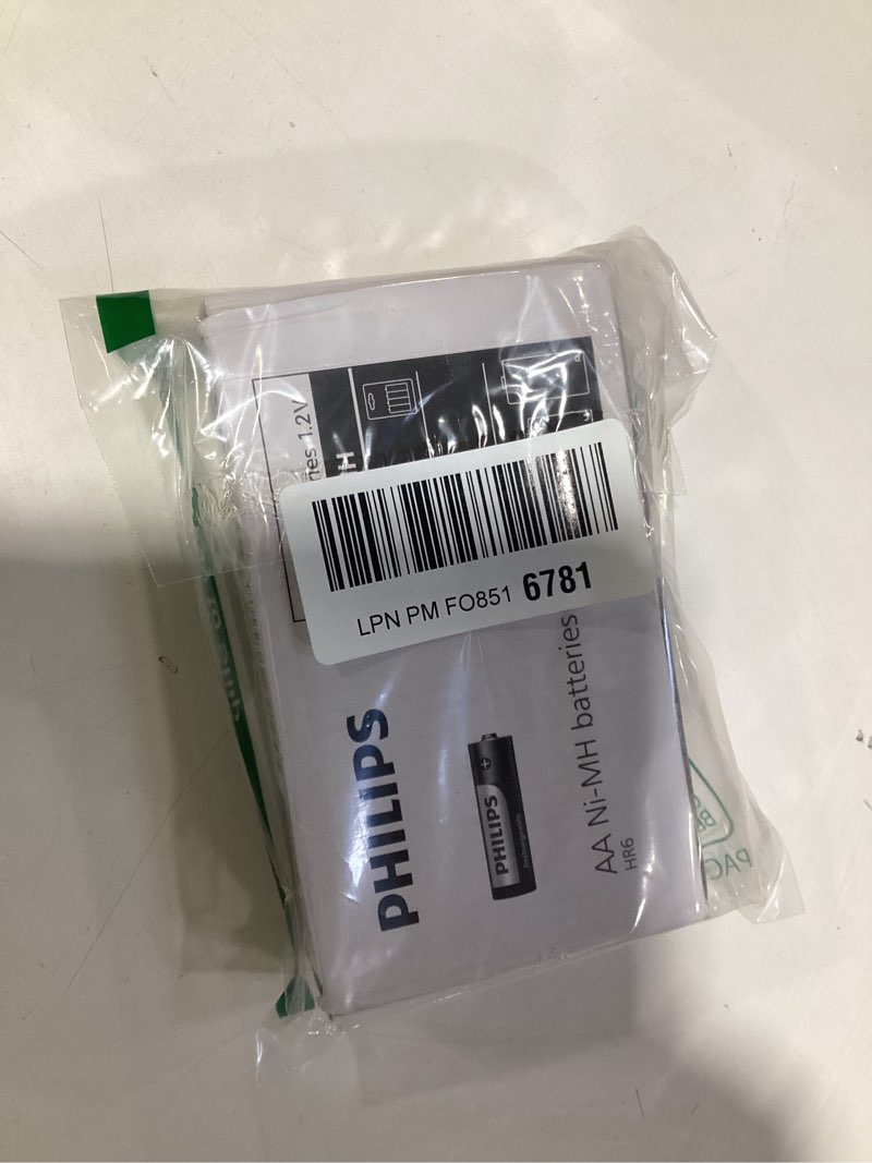Condition photo showing Good Condition for philips rechargeable aa batteries 16 pack 2100mah nimh double a battery 1.2v long lasting 2a batteries recharge up to 500x ?full discharge test every time?