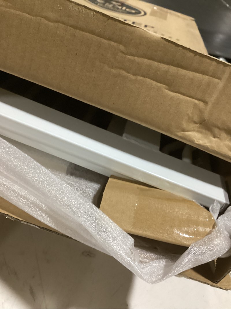Condition photo showing Good Condition for regalo safety 38" baby gate for doorways & bottom of stairs, pressure mount design for babies, toddlers & pets, tested & safe for 30 years, american designed, american owned, white white 29-38.5"w x 30"h