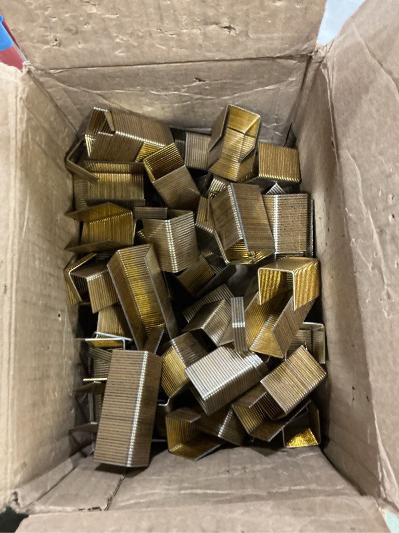 Condition photo showing Good Condition for Freeman 16-Gauge 1" Glue Collated Galvanized Wide Crown Staples – 2,000 Count – for Lathing, Sheathing, and Foam Board Insulation – WCS16-1