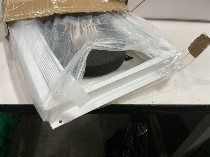 Condition photo showing New/Like New for window air conditioner side panels with frame, adjustable ac insulation side panels for window units, air conditioner accordion filler curtain kit replacement for 5000 btu units 5000-8000 btu