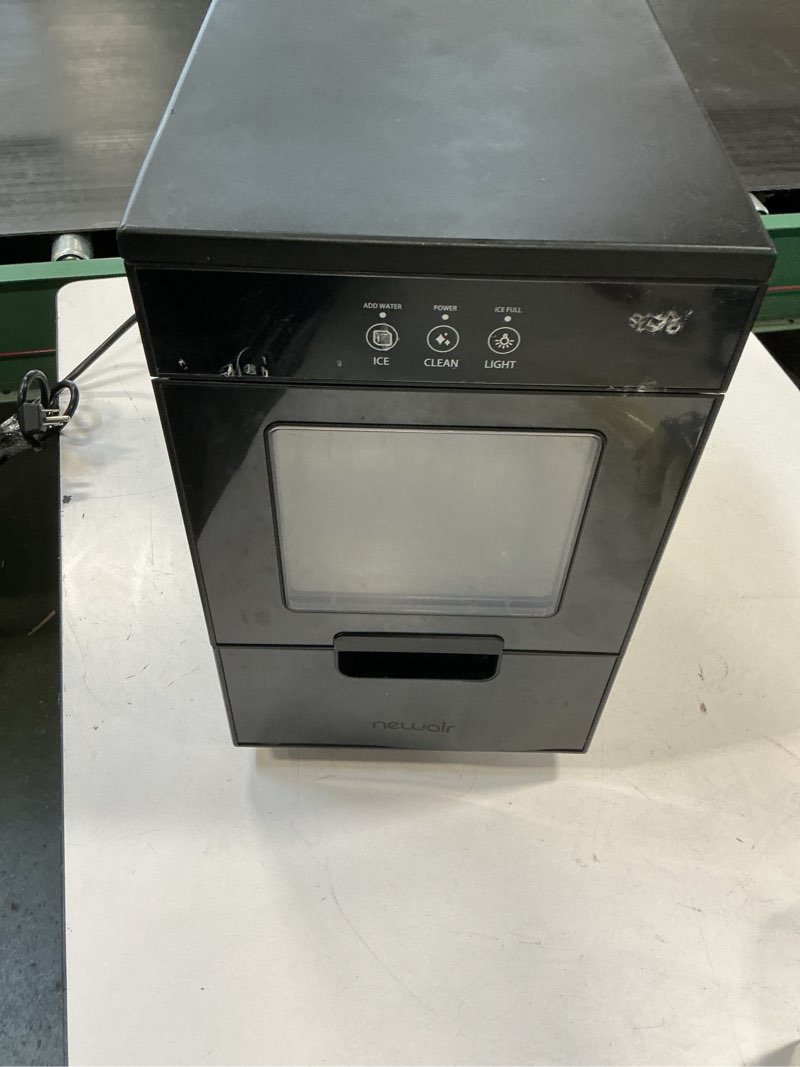 Condition photo showing As Is for NewAir 44.0-lb Ice Per day Nugget/Pebble Ice Maker ( Black Stainless Steel )