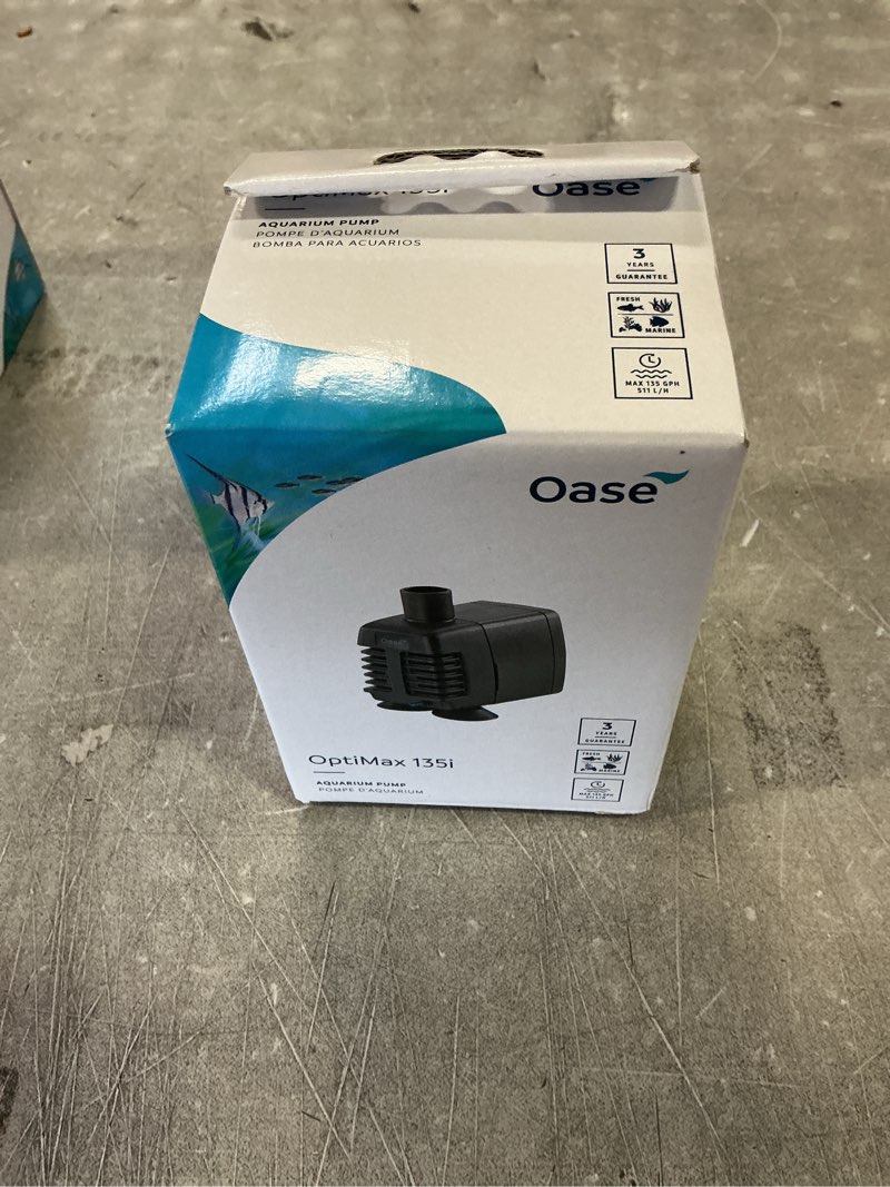 Condition photo showing New/Like New for OASE OptiMax 135i - Grey Aquarium Pump
