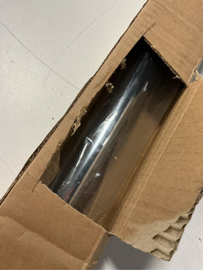 Condition photo showing Good Condition for amazer spring tension shower curtain rod, 42-72 inches rust-resistance shower curtain rod bathroom rod, chrome 42-72 inches chrome
