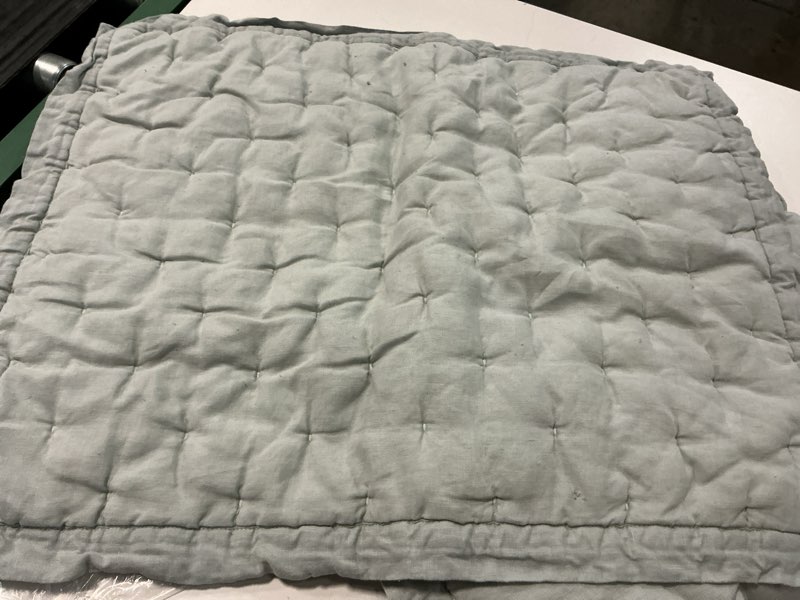 Condition photo showing Good Condition for european linen dream sham set queen 2 pcs 